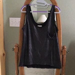 Silence+Noise metallic tank top